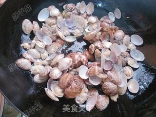 香炒蛤蜊的做法步骤:8