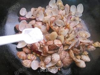 香炒蛤蜊的做法步骤:13