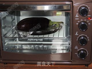 蒜香肉末烤茄子的做法步骤:5