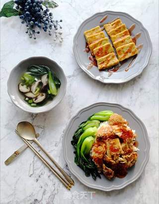 脆皮鸡饭的做法步骤：10