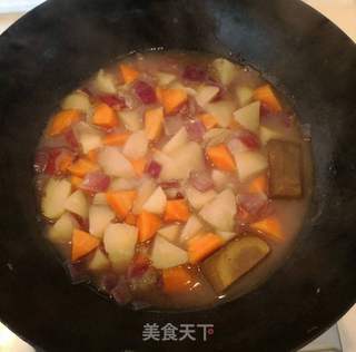 咖喱猪排饭的做法步骤:6