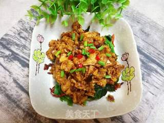鸡蛋酱拌菠菜的做法步骤:13