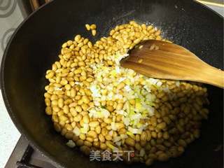 #韭菜末炒黄豆的做法图解11