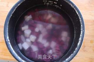 山药紫薯粥的做法步骤:5