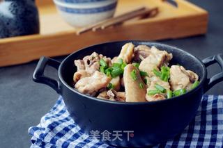 #脆肉鲩鱼骨焖鸡的做法图解13