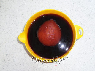 红酒雪梨的做法步骤:5