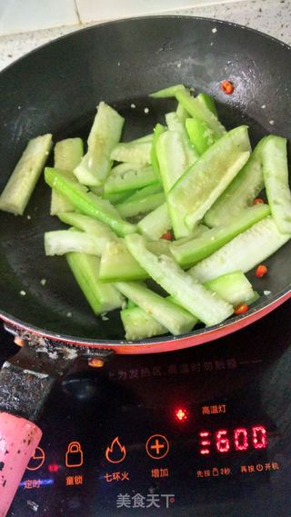 丝瓜焖饭的做法步骤：3