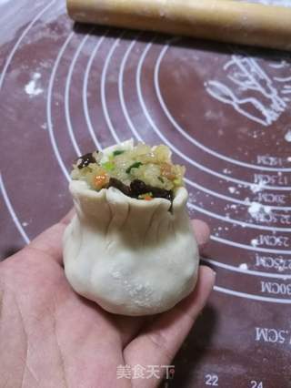 香肠香菇烧麦的做法步骤:19