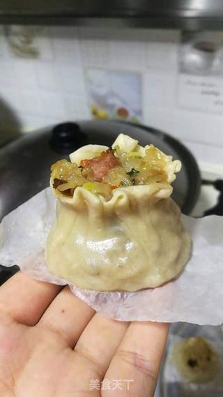香肠香菇烧麦的做法步骤:20