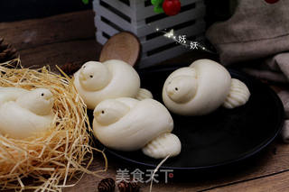 小白鸽馒头的做法步骤:15