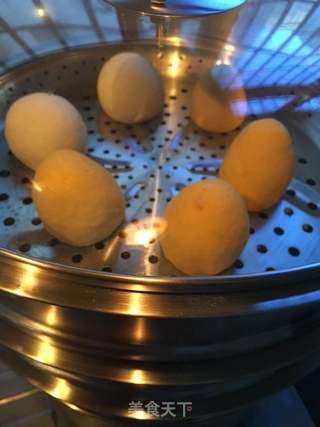 南瓜馒头的做法步骤:11