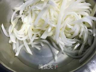 萝卜干辛辣小菜的做法步骤:6