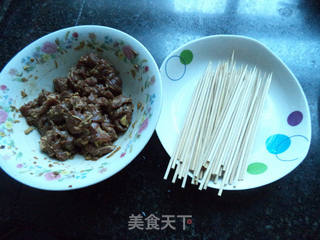 烤羊肉串的做法步骤:4