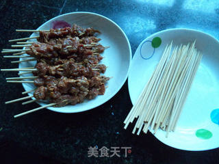 烤羊肉串的做法步骤:5
