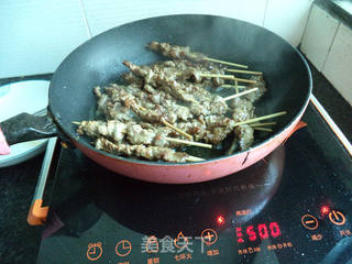 烤羊肉串的做法步骤:9