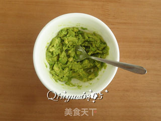 牛油果螺丝意面的做法步骤：3