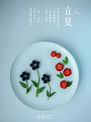 餐桌上那些花-水果餐盘画的做法步骤:4