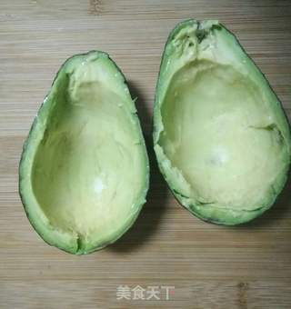 牛油果爆蛋的做法步骤:3