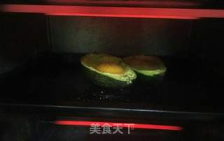 牛油果爆蛋的做法步骤:5