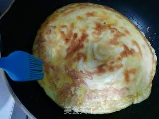 油酥鸡蛋饼的做法步骤:16