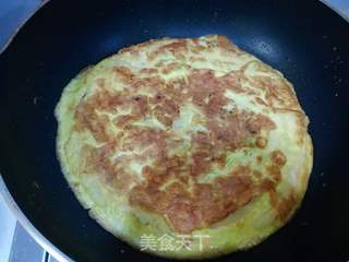 油酥鸡蛋饼的做法步骤:17