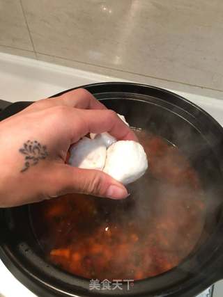 麻辣海鲜锅的做法步骤:19