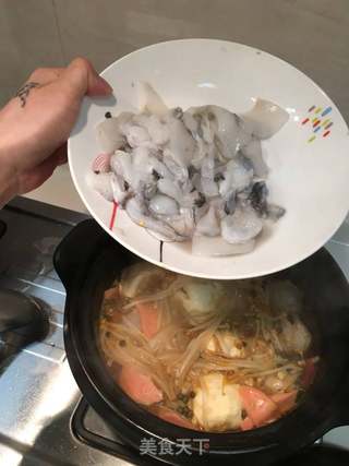 麻辣海鲜锅的做法步骤:22