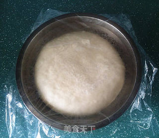 豆沙花面包的做法步骤:5