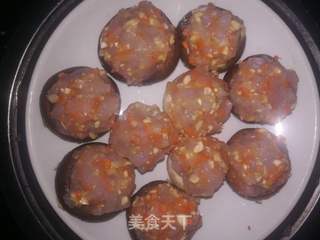 香菇虾盏的做法步骤:7
