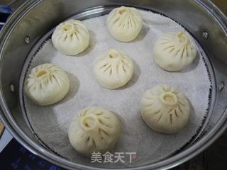 南瓜鸡蛋包子的做法步骤:9