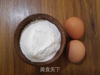 鸡蛋姜粉饼的做法步骤：1