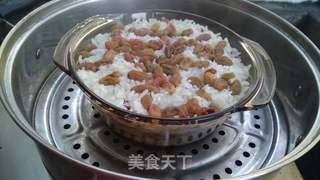 红豆糯米饭的做法步骤:8