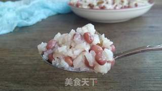 红豆糯米饭的做法步骤:10