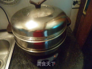 排骨糯米煲仔饭的做法步骤:12