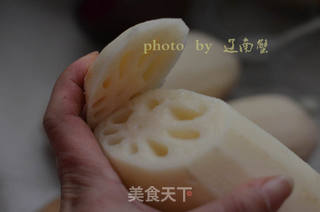 桂花糖藕,甜软粉糯才好吃的做法步骤:4
