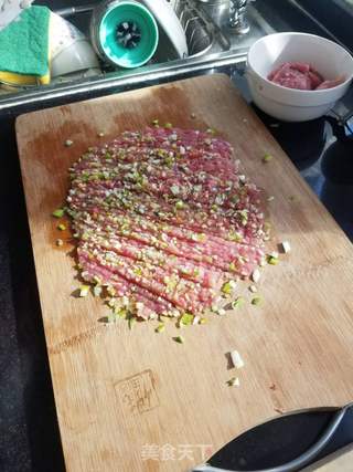 “ 妈妈的味道 ”胡萝卜槐花饺子的做法步骤：4