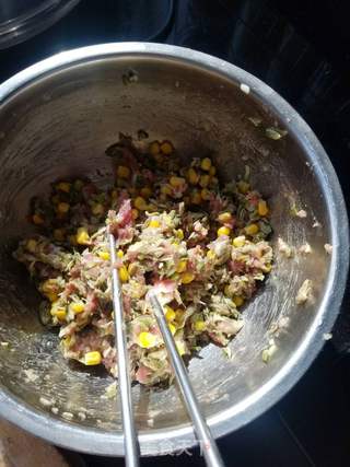 “ 妈妈的味道 ”胡萝卜槐花饺子的做法步骤：5