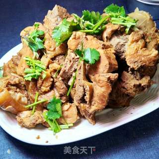 东北酱大骨头的做法步骤:3