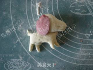 旺福卡通馒头的做法步骤:6