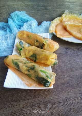 胡萝卜春饼的做法步骤:10