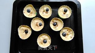 奶油蓝莓核桃马芬的做法步骤:11