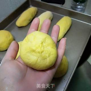 红豆沙南瓜包的做法步骤:12