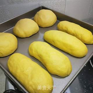 红豆沙南瓜包的做法步骤:15