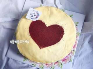 爱心千层蛋糕的做法步骤:16