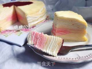 爱心千层蛋糕的做法步骤:18