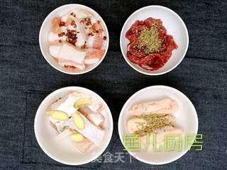 桔盅四宝──“鱼儿厨房”私房菜的做法步骤:4