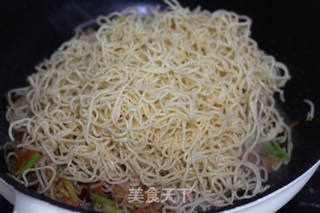 肉丝炒面的做法步骤:9