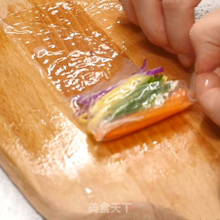 九阳知食 | 七彩越南春卷的做法步骤:5
