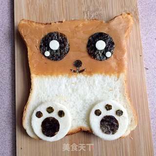 小熊吐司的做法步骤:7
