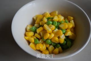 海鲜炒饭的做法步骤:3